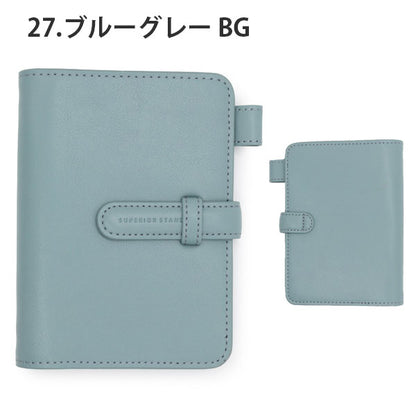 Superior Standard システム手帳 ミニ6サイズ リング径15mm [全5色] ラダイト《Luddite》 LDKS-SSM6