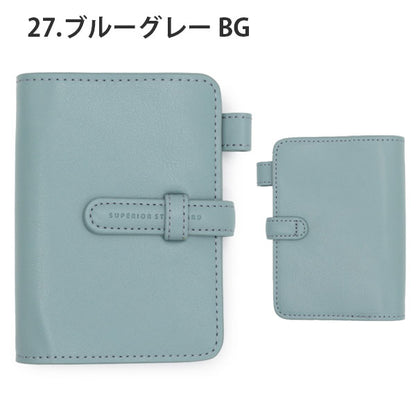 Superior Standard システム手帳 マイクロ5サイズ リング径15mm [全5色] ラダイト《Luddite》 LDKS-SSM5