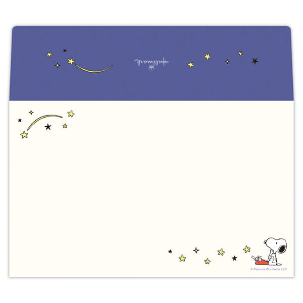 スヌーピー星空タイプライター [封筒] ホールマーク 831-592 [M便 1/15]