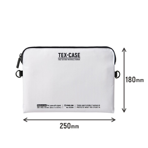 TEX-CASE テクスケース Mサイズ [全3色] キングジム TXC200