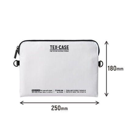 TEX-CASE テクスケース Mサイズ [全3色] キングジム TXC200