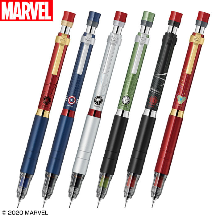 ★数量限定！予約販売★《MARVEL》マーベルモデル 第2弾　デルガードType-Lx シャープ0.5mm　P-MA86-MV2　お一人様各種2本まで　【12月下旬以降の発送予定】