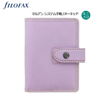 ≪正規取扱店≫FILOFAX /マルデン   システム手帳ミニ&lt;オーキッド/13mmリング/５穴&gt;25818