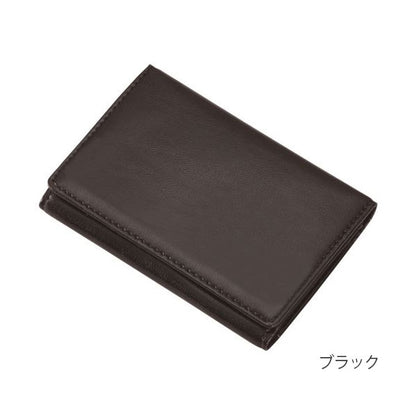 (12/10園田)GLOIRE《グロワール》メモホルダー付名刺入(合皮製)［全3色］レイメイ藤井 GLN1054［M便 1/8］