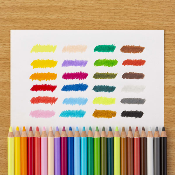 色鉛筆 toirono［24色アソート］三菱鉛筆 TR24C – 文具専門ストア@Usagiya