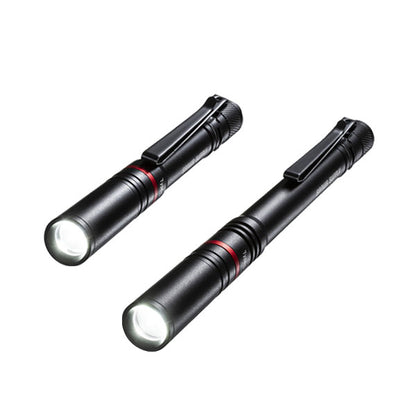 【12/12角乢】ペン型ライト ショートタイプ/ロングタイプ サンワサプライ LED-PEN2/3BK [M便 1/10]
