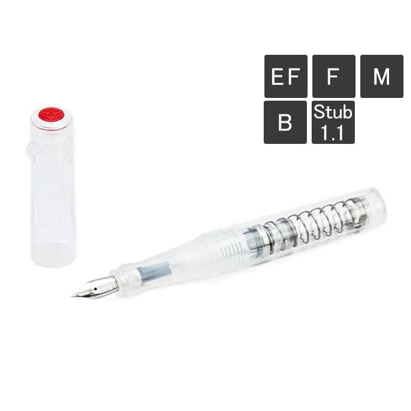 *12/13原田*TWSBI GO (ツイスビー ゴー) 万年筆 ［クリア］ TWSBI M2530830〜2530870