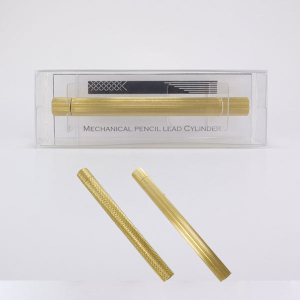 Mint Garage Mechanical Pencil Lead Cylinder [シャーペン芯専用ケース] ローレット型 全2色 キテラ MPL-BR  [M便 1/18]