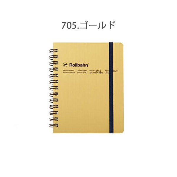 Rollbahn《ロルバーン》 ポケット付メモ メタリック M [全2色] デルフォニックス [DELFONICS] 500061 [M便 1/3]