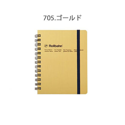 Rollbahn《ロルバーン》 ポケット付メモ メタリック M [全2色] デルフォニックス [DELFONICS] 500061 [M便 1/3]