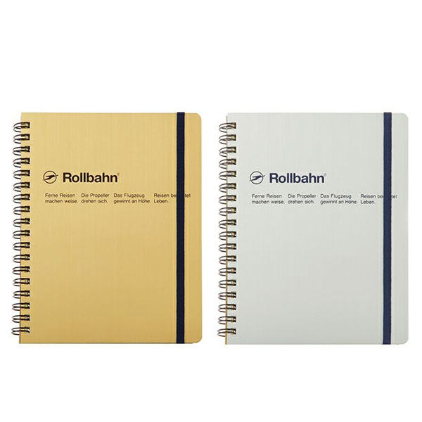 Rollbahn《ロルバーン》 ポケット付メモ メタリック L [全2色] デルフォニックス [DELFONICS] 500063 [M便 1/3]