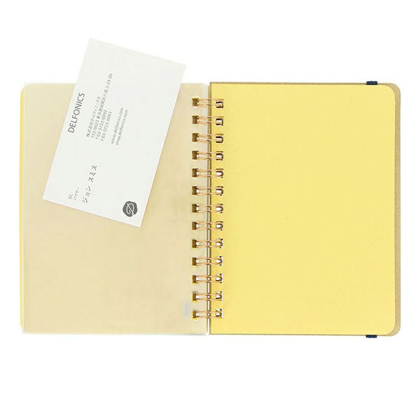 Rollbahn《ロルバーン》 ポケット付メモ クリア M [全4色] デル