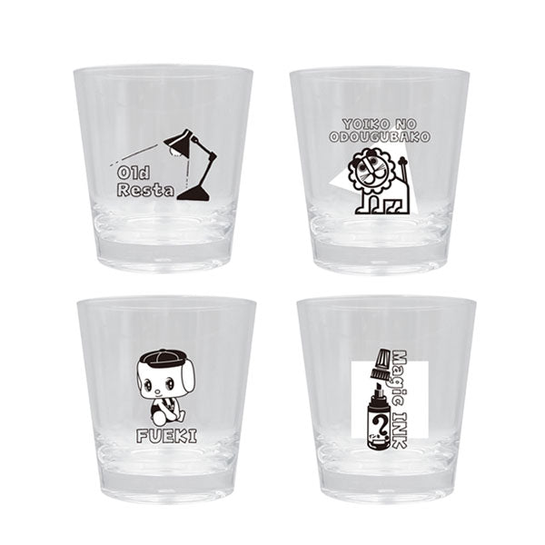 (12/18園田)まるでガラスのような アクリルコップ [全4種] Old Resta 日本出版販売 OR9003