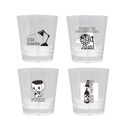 (12/18園田)まるでガラスのような アクリルコップ [全4種] Old Resta 日本出版販売 OR9003
