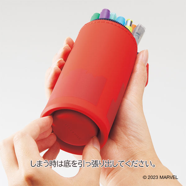 【限定】MARVEL《マーベル》×LIHIT LAB. スタンドペンケース［全4種］ LIHIT LAB(リヒトラブ) MV-7712