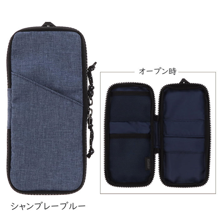 コンター ペンケース[全6色]デルフォニックス 500437-*** – 文具専門