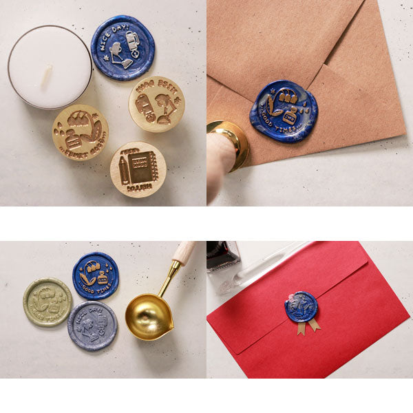 シーリングワックスセット [eric] 　全3種類  　サンビー 　ERIC-SLG-SET**