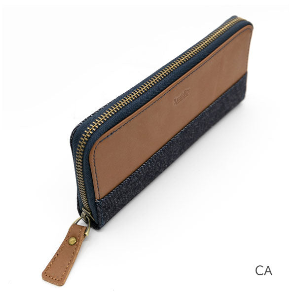 革コンビ ラウンドジップペンケース [全5色] ラダイト《Luddite