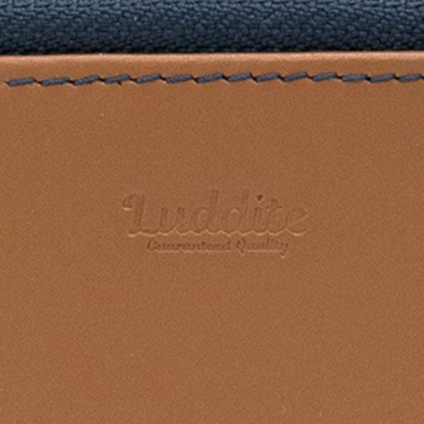 革コンビ ラウンドジップペンケース [全5色]  ラダイト《Luddite》LDKC-RP2-**