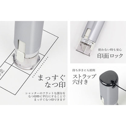 ☆春のシヤチハタフェア2025☆イラストはんこ シヤチハタ キャップレス9 Brillio -ブリリオ- [ボディーカラー全6色] 　XL-CLNMC* 【ネコポスのみ送料無料】 [M便 1/25]