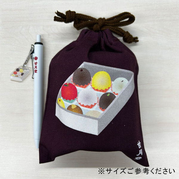 オハヨー乳業×うさぎやコラボ 巾着 ハイタイド USA-P** [M便 1/8]