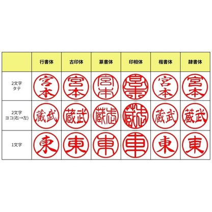 ★チタン印鑑キャンペーン★チタン印鑑 [ブラストチタン ゴールド] 10.5/12/13.5/15/16.5/18mm 【送料無料】