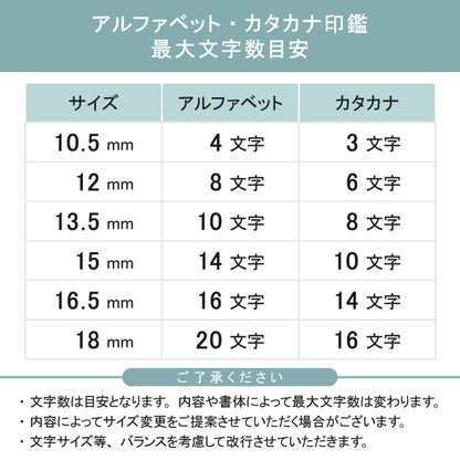 ★春の印鑑キャンペーン★チタン印鑑 [ミラーチタン ピンクゴールド] 認印･銀行印 10.5/12/13.5/15/16.5/18mm 【送料無料】