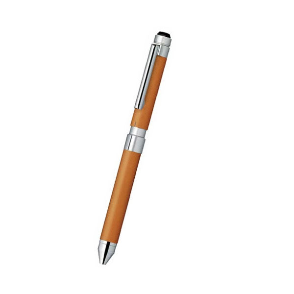 【 名入れ無料キャンペーン】 ゼブラ シャーボX 革調（レザー） CL5 複合ペン シャーボ ボールペン SB15-L ＜替え芯付き＞ ze_2511
