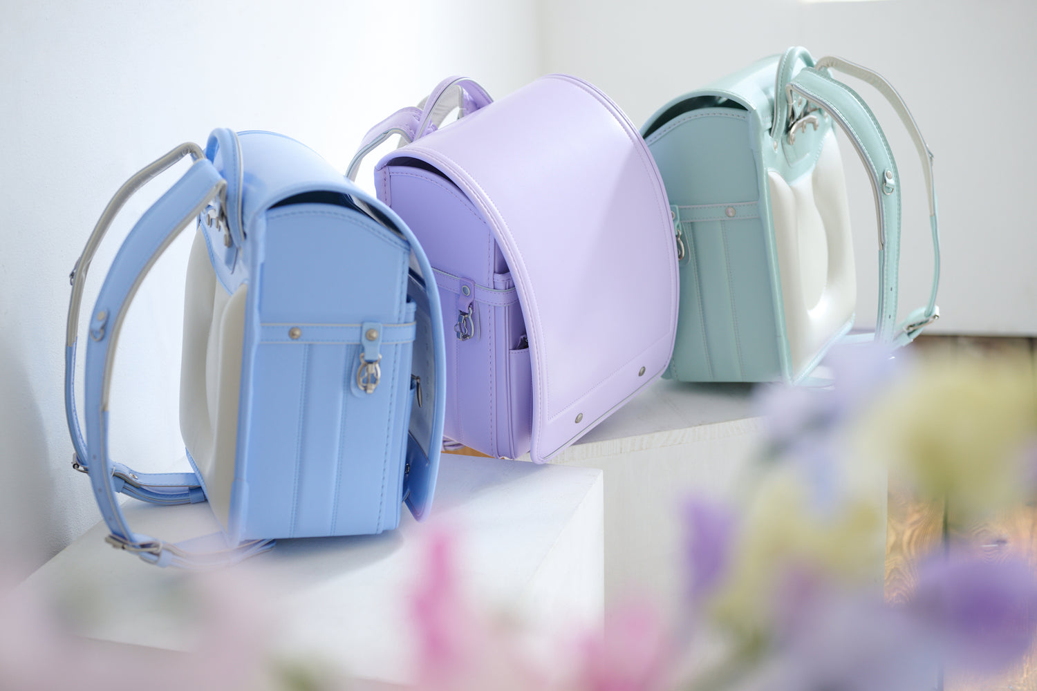 2027年版 フィットちゃん オリジナルランドセル LINO ＜ミント：M＞ 全18色 大容量マチ13.5cm 榮伸 【ネット特典付き】