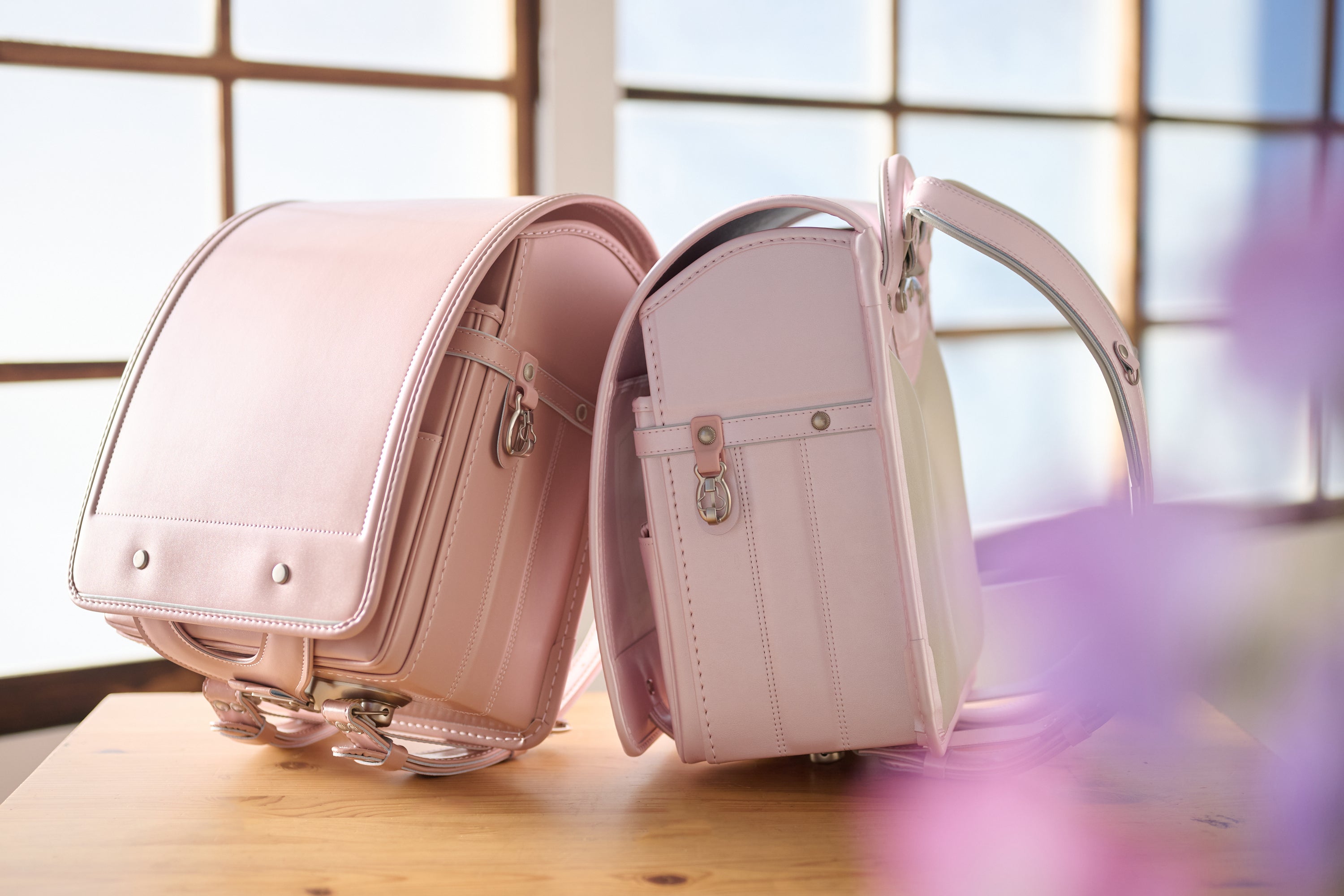 2027年版 フィットちゃん オリジナルランドセル LINO ＜シャインピンク：SPK＞ 全18色 大容量マチ13.5cm 榮伸 【ネット特典付き】