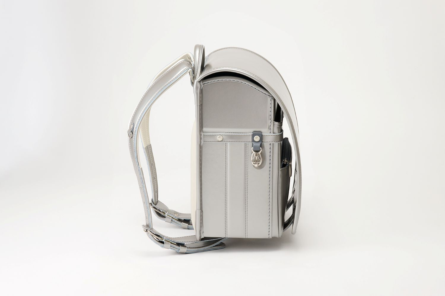 2027年版 フィットちゃん オリジナルランドセル LINO ＜ライトシルバー：LSV＞ 全18色 大容量マチ13.5cm 榮伸 【ネット特典付き】