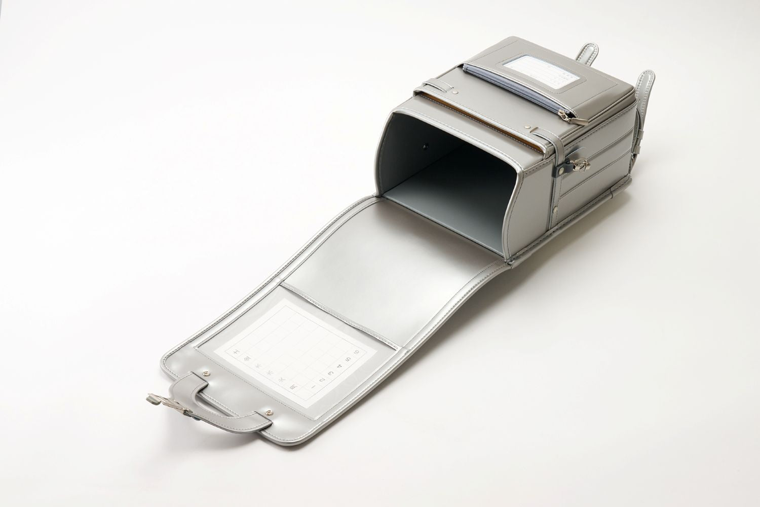 2027年版 フィットちゃん オリジナルランドセル LINO ＜ライトシルバー：LSV＞ 全18色 大容量マチ13.5cm 榮伸 【ネット特典付き】