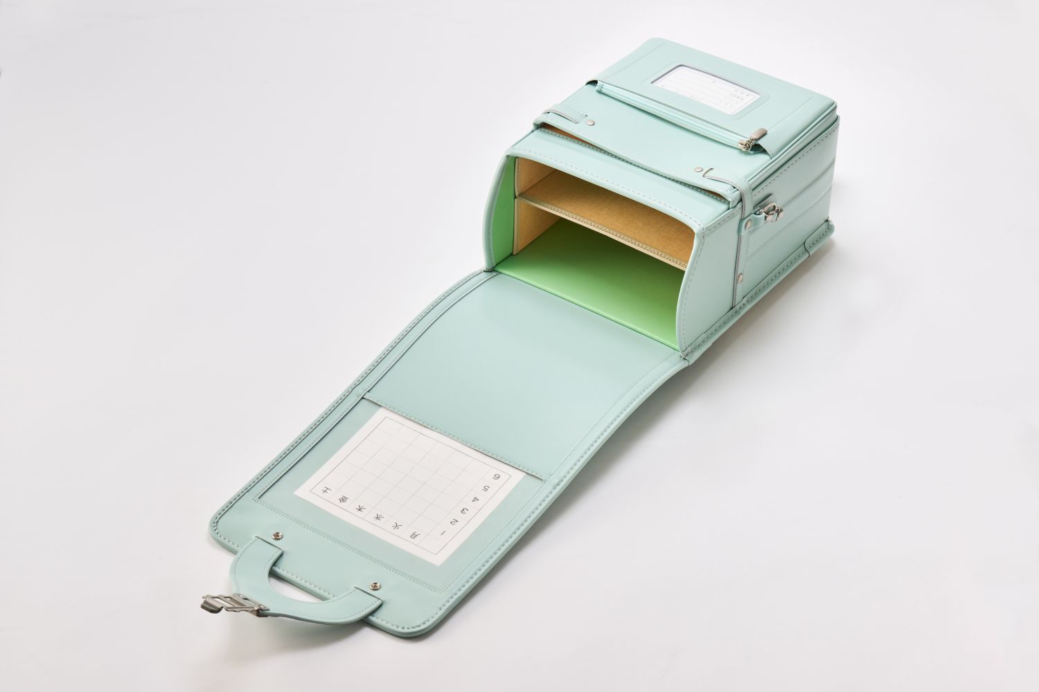 2027年版 フィットちゃん オリジナルランドセル LINO ＜ミント：M＞ 全18色 大容量マチ13.5cm 榮伸 【ネット特典付き】