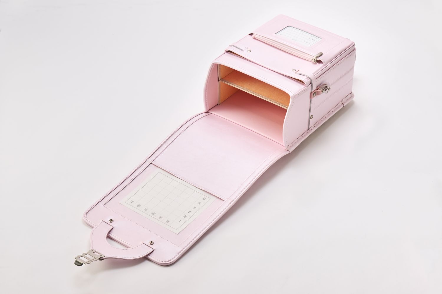 2027年版 フィットちゃん オリジナルランドセル LINO ＜シャインピンク：SPK＞ 全18色 大容量マチ13.5cm 榮伸 【ネット特典付き】