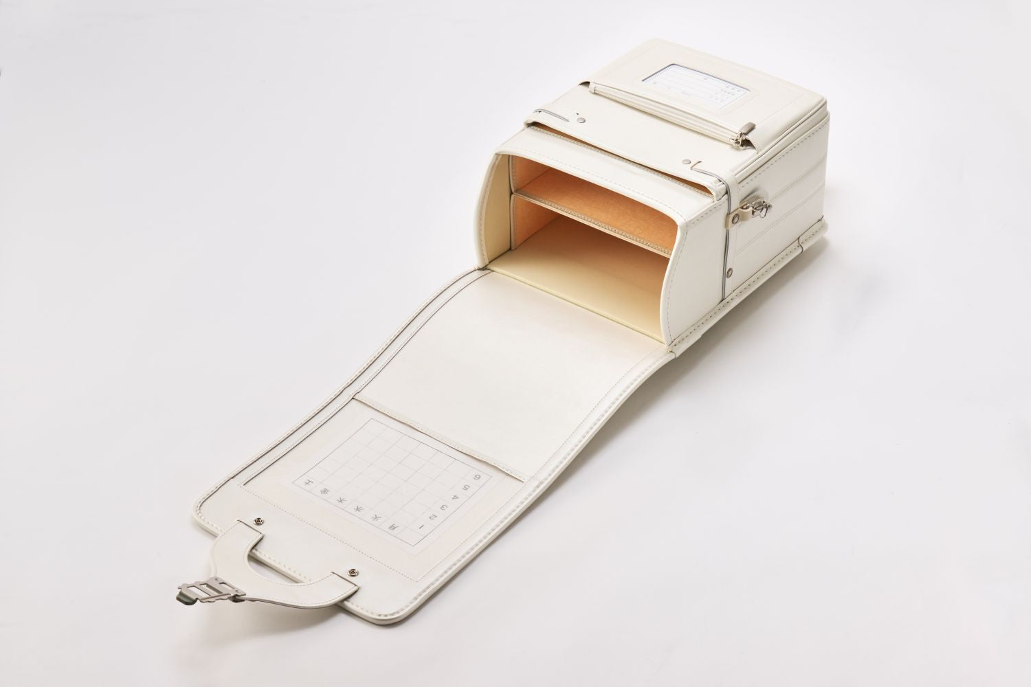 2027年版 フィットちゃん オリジナルランドセル LINO ＜シャインホワイト：SWH＞ 全18色 大容量マチ13.5cm 榮伸 【ネット特典付き】