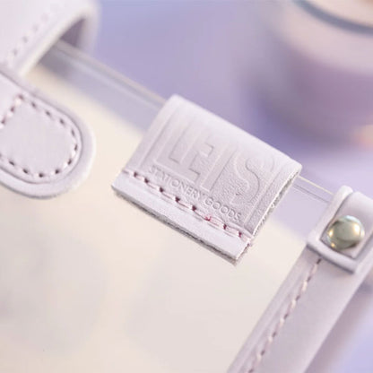 LETSクリアシステム手帳 シフォンパープル [バイブルサイズ] LETS STATIONERY GOODS 文匠 L26-SB-CP 【送料無料*】