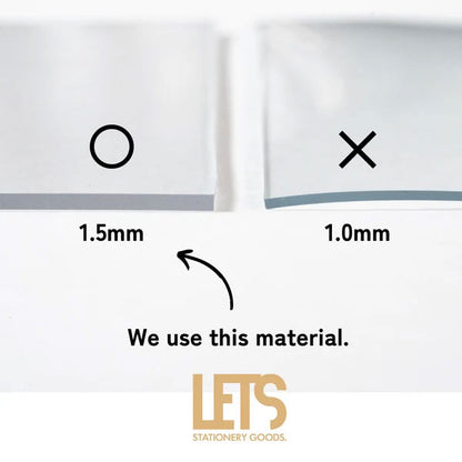 LETSクリアシステム手帳 シフォンパープル [バイブルサイズ] LETS STATIONERY GOODS 文匠 L26-SB-CP 【送料無料*】