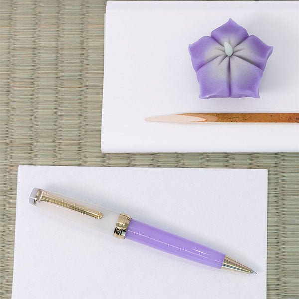 数量限定】 世界のティータイム スリムボールペン 茶の湯 煉切 [0.5mm