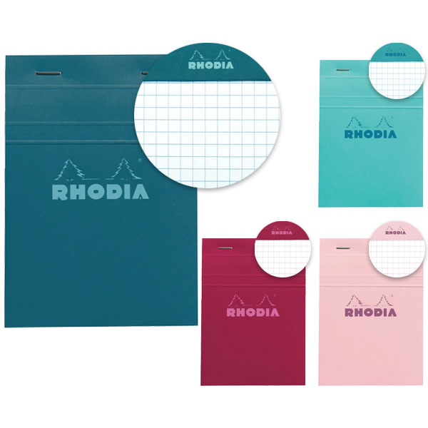 Bloc rhodia COULEURS (ブロックロディア カラーズ) ブロックメモ No.13 [全4色] ロディア CF13300/1/2/3 [M便 1/8]