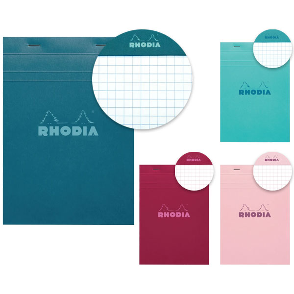 Bloc rhodia COULEURS (ブロックロディア カラーズ) ブロックメモ No.16 [全4色] ロディア CF16302/3/4/11 [M便 1/4]