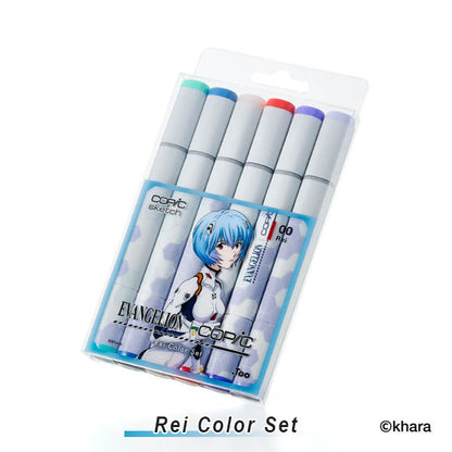 EVANGELION×COPIC コピックスケッチ6本セット [全5種類] TOO 12502134/12502135/12502136/12052137/12052138 [M便 1/8]