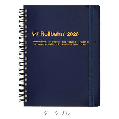 2026 ロルバーンダイアリー L [全6色] 《マンスリー》 2025年10月・月曜始まり デルフォニックス 160005 [M便 1/2]