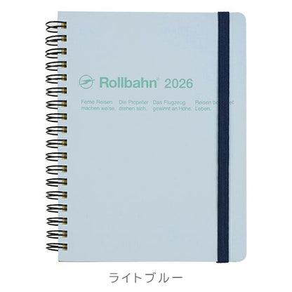 2026 ロルバーンダイアリー L [全6色] 《マンスリー》 2025年10月・月曜始まり デルフォニックス 160005 [M便 1/2]