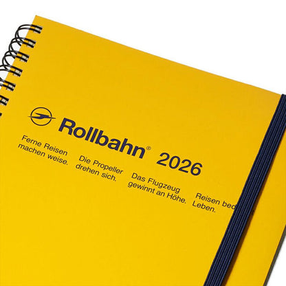 2026 ロルバーン ダイアリー A5サイズ [全6色] 《マンスリー》 2025年10月・月曜始まり デルフォニックス 160007 [M便 1/1]