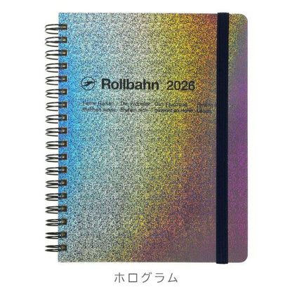 2026 ロルバーンダイアリー メタリック L [全4色] 《マンスリー》 2025年10月・月曜始まり デルフォニックス 160017 [M便 1/2]