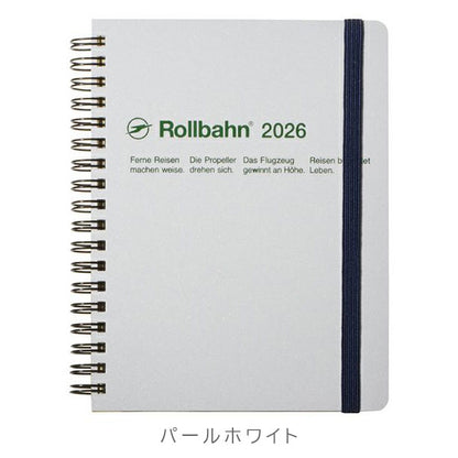 2026 ロルバーンダイアリー メタリック L [全4色] 《マンスリー》 2025年10月・月曜始まり デルフォニックス 160017 [M便 1/2]