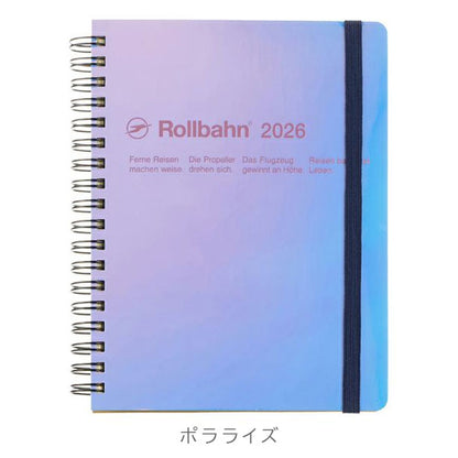 2026 ロルバーンダイアリー メタリック L [全4色] 《マンスリー》 2025年10月・月曜始まり デルフォニックス 160017 [M便 1/2]