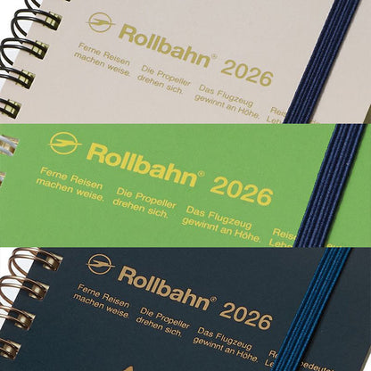 2026 ロルバーンダイアリー ポニー スリム [全6色] 《マンスリー》 2025年10月・月曜始まり デルフォニックス 160023 [M便 1/3]