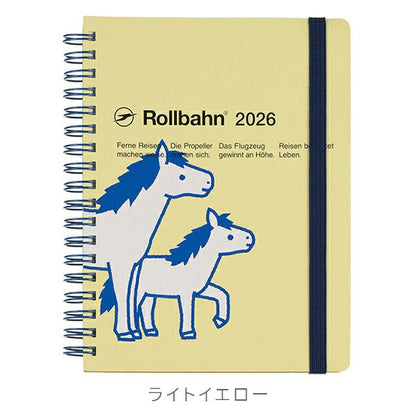 2026 ロルバーンダイアリー ポニー L [全6色] 《マンスリー》 2025年10月・月曜始まり デルフォニックス 160025 [M便 1/2]