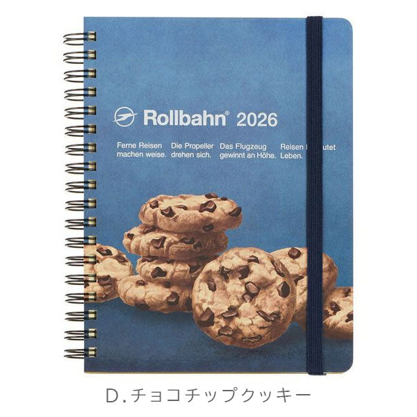 2026 ロルバーンダイアリー アメリカンスイーツ L [全5柄] 《マンスリー》 2025年10月・月曜始まり デルフォニックス 160028 [M便 1/2]